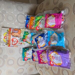 1999 McDonalds Happy Meal❤TY Teenie Beanie Babies☆Full Set New Unopened Packages
